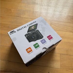 4K Ultra HD Digital Camera - Black